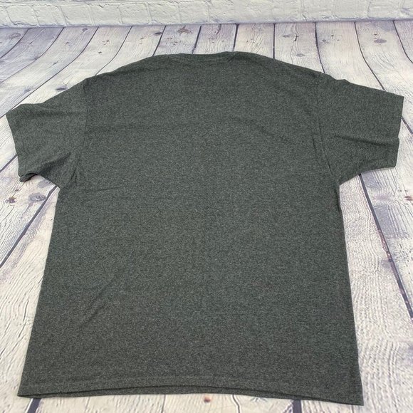 Champion Men's Relaxed Fit Jersey Tshirt Gray Tee - Picture 6 of 8